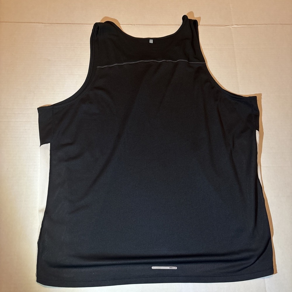 Nike Dri-Fit Basketball Jersey Mens 3XL Navy Blue Sleeveless Athletic Tank Top - Picture 8 of 9